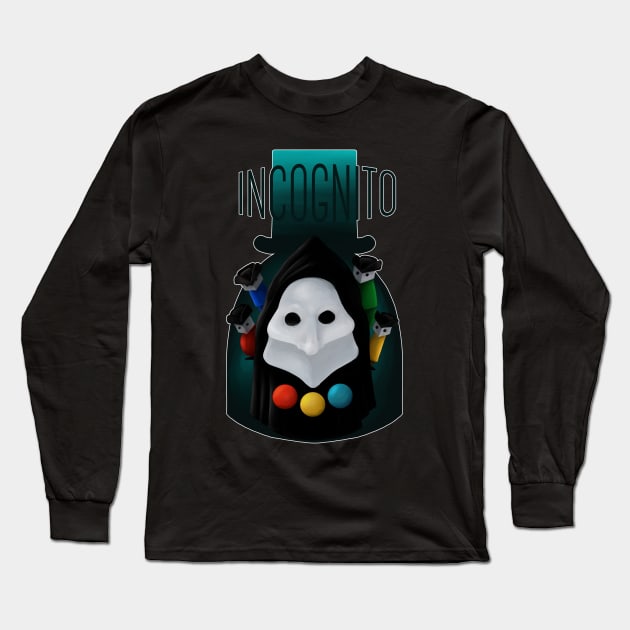 Incognito in Venice Long Sleeve T-Shirt by Mansemat